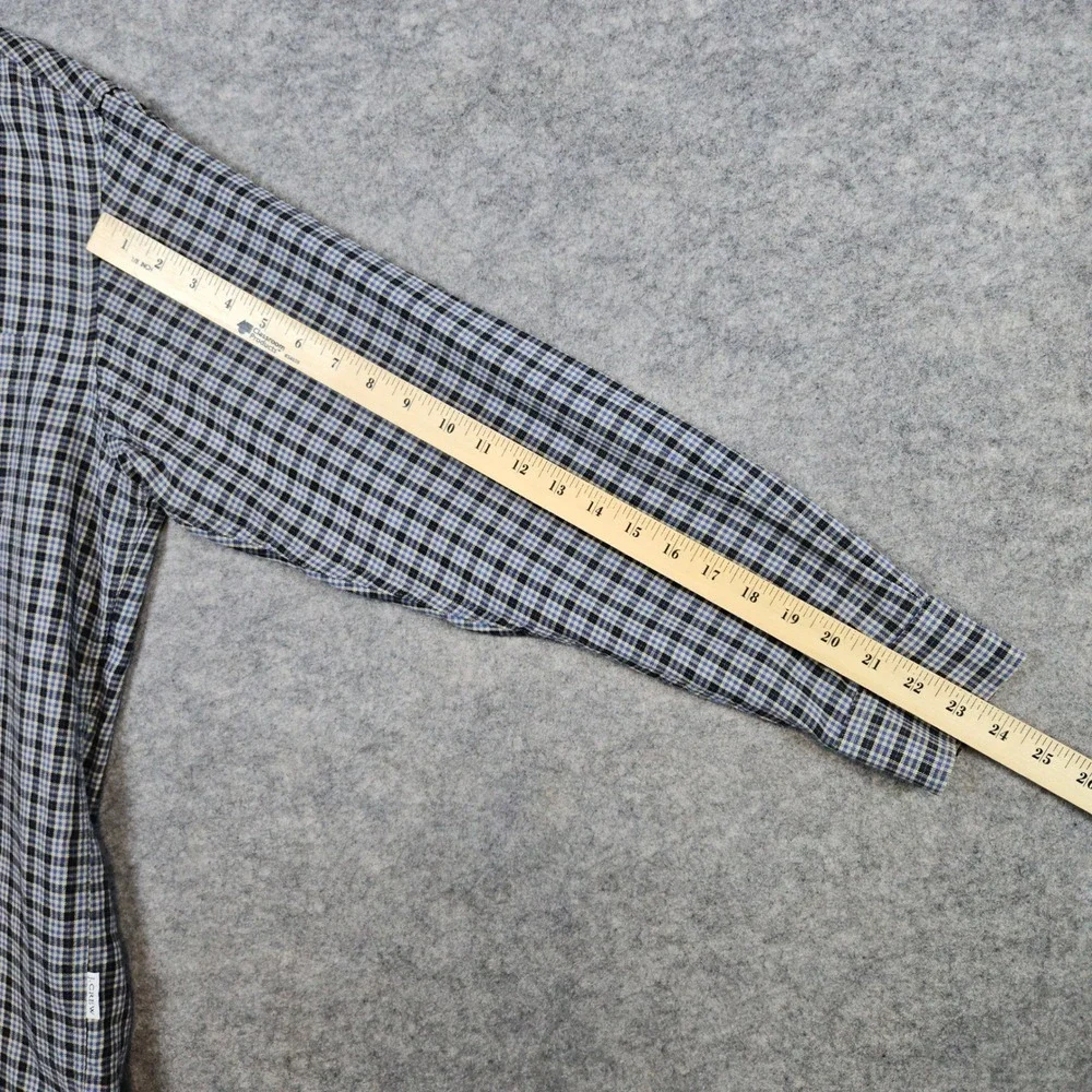 J Crew Men's Multicolor Mini-Check Shirt Size‎ M 100% Cotton Mini-Pane Preppy
